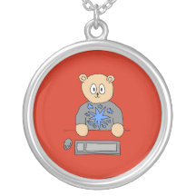 Videospiel-Spieler-Bär Selbst Gestalteter Schmuck