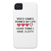 Videospiele ruinierten meinen Lebensstil 1 iPhone 4 Hüllen