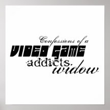 Videospielsüchtigwitwe Posterdrucke