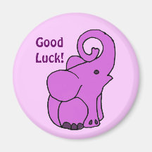Viel Glück! Elefant-Magnet Magnete