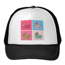Vier bunte Enten Retrokult Cap