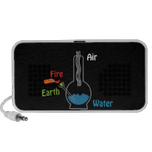 Vier Elemente Notebook Speaker