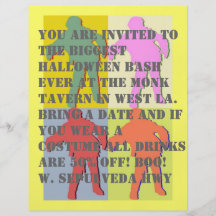 Vier Zombie-Andy Warhol-Art Vollfarbige Flyer