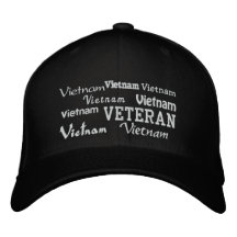 Vietnam-Veteran - gestickter Hut Bestickte Kappe