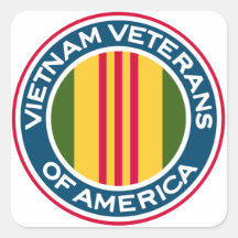 Vietnam-Veterane von Amerika-Logo Sticker