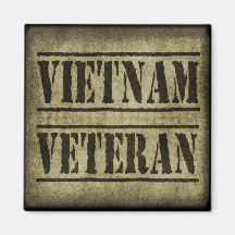 Vietnam-Veteranen-Militär Magnete