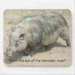 Vietnamesisches Kugelbauch-Schwein Mousepad