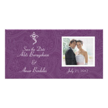 Vighneshvara, das Save the Date Foto-Karten Weddin Photokartenvorlage