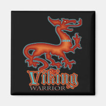 Viking-Krieger Kühlschrankmagnet