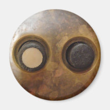 Viktorianischer Druckknopf-heller Schalter Magnets