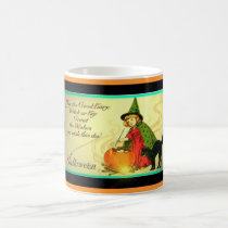 Viktorianischer Halloween-Becher 11 tassen