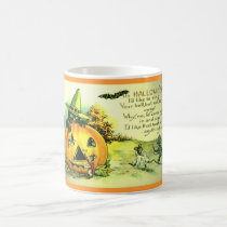 Viktorianischer Halloween-Becher 8 tassen