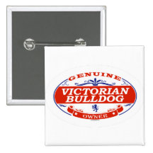 VIKTORIANISCHES BULLDOG_ ANSTECKNADELBUTTON