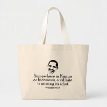 Villiage Idiot Leinentaschen