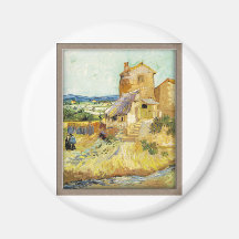 Vincent van Gogh der alte MühlKühlschrank-Magnet Magnete