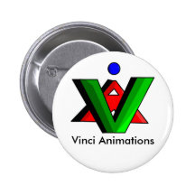 Vinci Animations-Logo-Knopf Anstecknadel