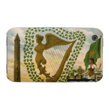 Vintag: Heiligen Patrick Tag - Case-Mate iPhone 3 Hülle