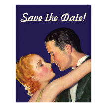 Vintag Save the Date! Einladungen