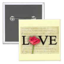 Vintage altmodische Liebe Anstecknadel