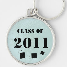 Vintage Damast-Klasse von Keychain 2011 Kappen wer Schlüsselbänder