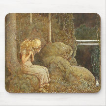 Vintage Fantasie Johns Bauer/feenhafte Geschichten Mousepad
