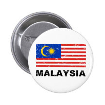 Vintage Flagge Malaysias Anstecknadel