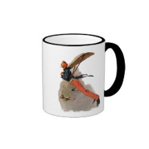 Vintage Fliegen-Uncle Sam Geschenke und Grüße Kaffee Tassen