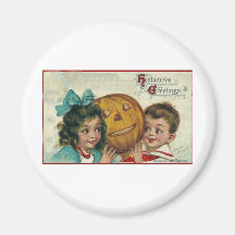 Vintage Halloween-Gruß-Karten-Klassiker-Plakate Magnets