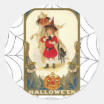 Vintage Halloween-Kunst Sticker