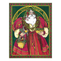 Vintage Heilig-Nicholas-WeihnachtsParty Einladung