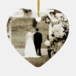 Vintage Hochzeit Weihnachtsbaum Ornament