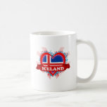 Vintage i-Liebe Island Teetassen
