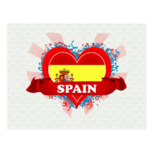 Vintage i-Liebe Spanien Postkarten