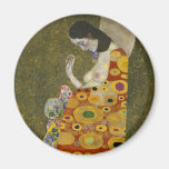 Vintage Kunst ~ Gustav Klimt ~ Hoffnung II 1907-19 Kühlschrankmagnete