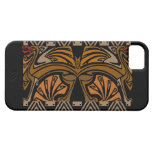 Vintage Kunst nouveau Braundrachen iPhone 5 Schutzhülle