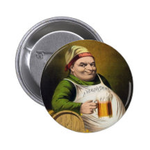 Vintage Lager-Bier Anzeige Buttons