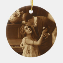 Vintage Liebe und Romance, romantische Musik Ornament