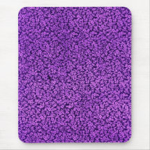 Vintage lila Blumen Mousepads
