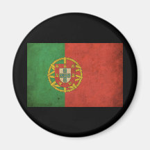 Vintage Portugal-Flagge Kühlschrankmagnete