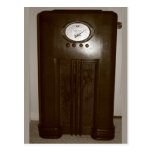 Vintage Radiophotographie Postkarte