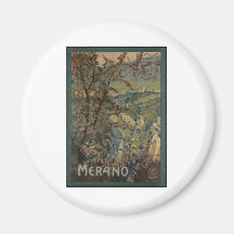 Vintage Reise-Plakat-Anzeigen-Retro Drucke Magnete