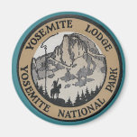 Vintage Reise - Yosemite Kühlschrankmagnet