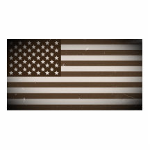 Vintage USA-Flagge Acryl Ausschnitte