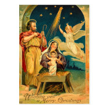 Vintage Weihnachtsgeschenk-Umbauten Visitenkarten