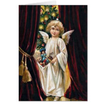 Vintage Weihnachtskarte