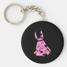 Vintager 50er Sein-bop Kleid Keychain Schlüsselanhänger