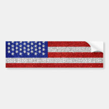 Vintager amerikanische Flaggen-Stoßaufkleber Autosticker