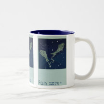 Vintager Astrologie-Fisch-Fisch-Konstellations-Tie Teehaferl