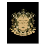 Vintager Buddha stellen gegenüber Postkarten