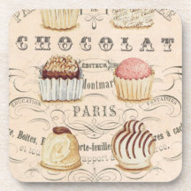 Vintager Chocolat… Korken-Untersetzer